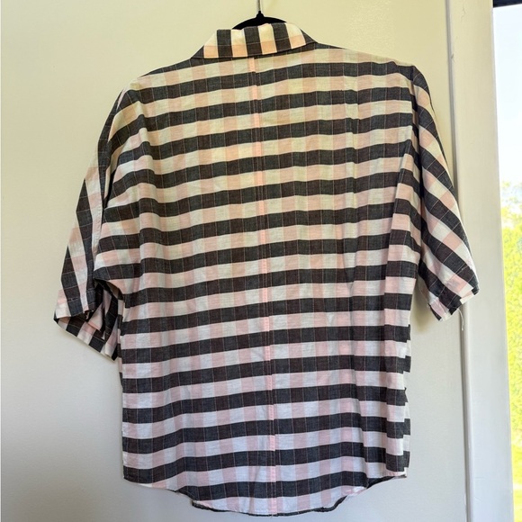 John Henry Women’s Wide Sleeve Double Pocket Button Down Shirt Size Medium - Picture 5 of 6